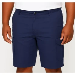 Bigdude Rip Stop Cargo Shorts Navy -Big Dude Clothing Shop ac9609a4 life1 bd21sh02 02 navy