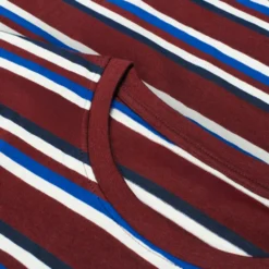 Bigdude Stripe T-Shirt Burgundy -Big Dude Clothing Shop afd83872 c1894804 1