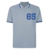 Bigdude 65 Pique Polo Light Blue