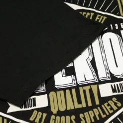 Bigdude Superior Print T-Shirt Black -Big Dude Clothing Shop b2e34737 7f722ab9 3