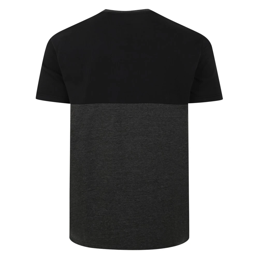 Bigdude Cut & Sew Pyjama Set Charcoal/Black 3 Bigdude Cut & Sew Pyjama Set Charcoal/Black - Image 3