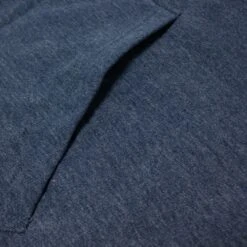 Bigdude Sherpa Lined Zip Hoody Dark Denim -Big Dude Clothing Shop b55d6ec8 img 9292