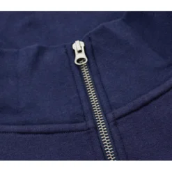 Bigdude Funnel Neck Full Zip Sweatshirt Navy -Big Dude Clothing Shop b5e31d6d img 9574 2