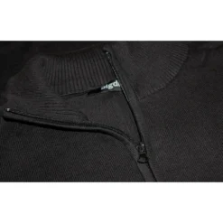 Bigdude Half Zip Knitted Jumper Black -Big Dude Clothing Shop b745c6c5 img 9458