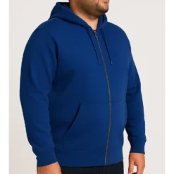 Bigdude Original Full Zip Hoody Royal Blue -Big Dude Clothing Shop ba484974 life2 us23h04 16 royalblue