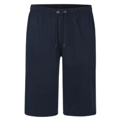 Bigdude Lightweight Cropped Loopback Joggers Navy