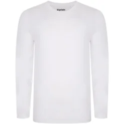 Bigdude Long Sleeve T-Shirt White