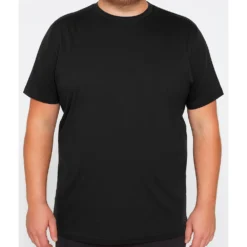 Bigdude 3 Pack Plain T-Shirts Black 10 Bigdude 3 Pack Plain T-Shirts Black -Big Dude Clothing Shop c45d7c18 life1 us23ts31 01 black