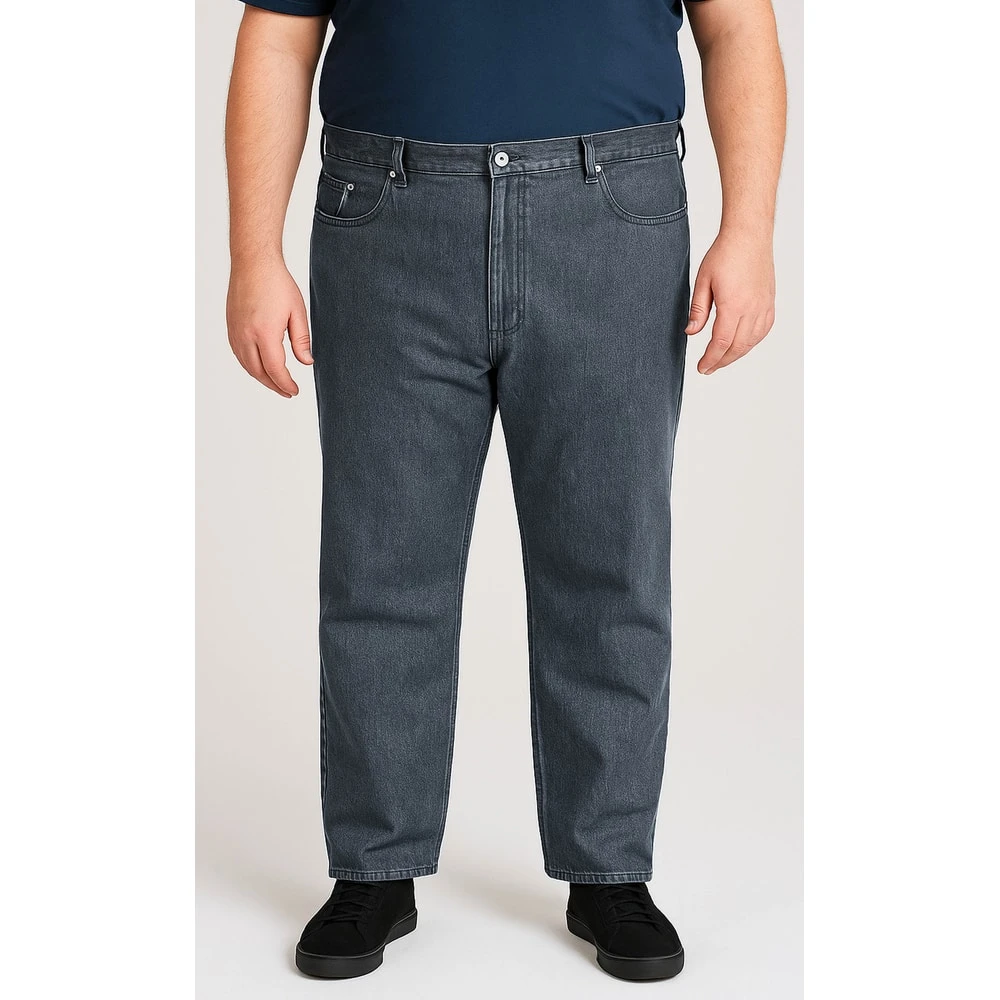Bigdude Regular Fit Jeans Grey Wash 7 Bigdude Regular Fit Jeans Grey Wash - Image 7