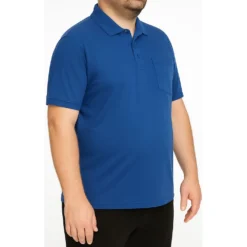Bigdude Active Polo Shirt Deep Blue 7 Bigdude Active Polo Shirt Deep Blue -Big Dude Clothing Shop c89ae862 life2 us24p46 66 deepblue