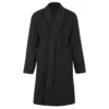 Bigdude Terry Towelling Dressing Gown Charcoal