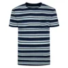 Bigdude Stripe T-Shirt Navy