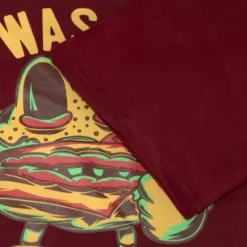 Bigdude Food Print T-Shirt Burgundy 11 Bigdude Food Print T-Shirt Burgundy -Big Dude Clothing Shop cc942eaa 1207cf7a 3