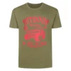 Bigdude Outdoor Adventure Print T-Shirt Khaki