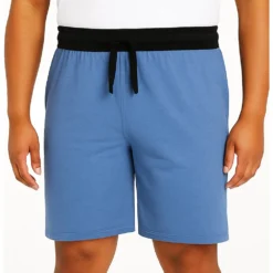 Bigdude Contrast Sweat Shorts Denim Marl -Big Dude Clothing Shop cf3fd154 life1 us19sh05 09 denimmarl