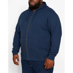 Bigdude Original Full Zip Hoody Dark Denim -Big Dude Clothing Shop d041312b life1 us23h04 33 darkdenim