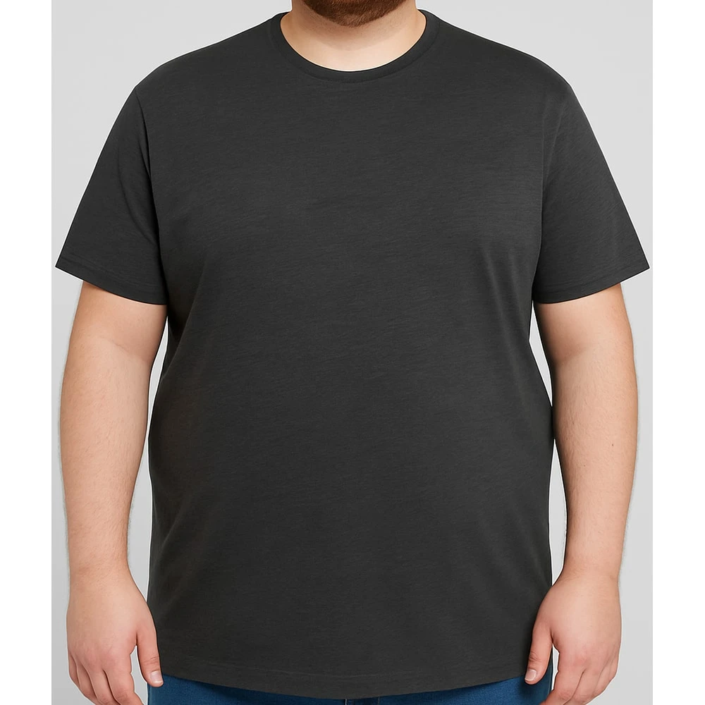 Bigdude Space Dye T-Shirt Charcoal 5 Bigdude Space Dye T-Shirt Charcoal - Image 5