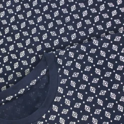 Bigdude Ornamental Allover Pyjama Set Navy -Big Dude Clothing Shop d35267df 75eec3ca 1