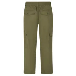 Bigdude Elasticated Waist Cargo Trousers Dark Khaki -Big Dude Clothing Shop d4757a85 bd19tr01 35 3