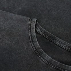 Bigdude Acid Wash Skull Print T-Shirt Washed Black -Big Dude Clothing Shop d77c76f3 9882646b 1