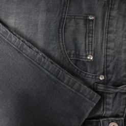 Bigdude Stretch Denim Shorts With Whiskers Grey Wash -Big Dude Clothing Shop d7f71dac closeup1 us25sh10 01 greywash