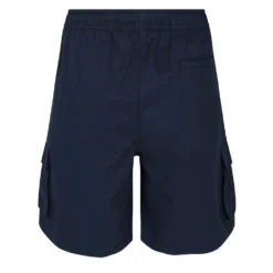 Bigdude Elasticated Waist Zip Pocket Cargo Shorts Navy -Big Dude Clothing Shop da62d970 452ce320 bd25sh09 02 3