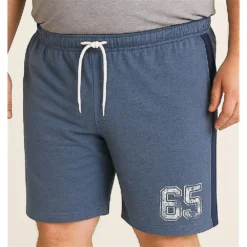 Bigdude 65 Varsity Shorts Dark Denim/Navy -Big Dude Clothing Shop dc1a2940 life1 bd25sh26 33 darkdenim