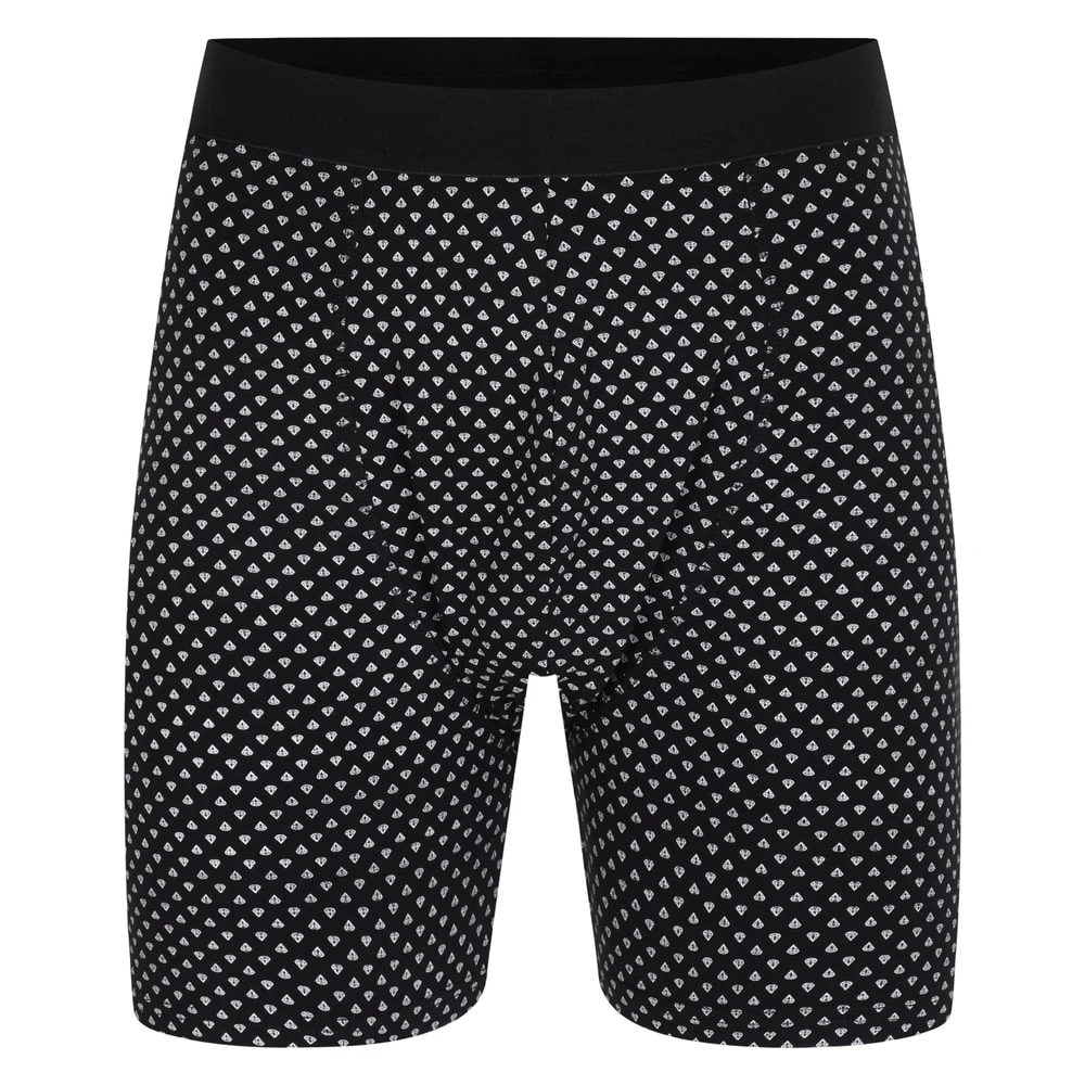 Bigdude 3 Pack Pattern Boxers Black 2 Bigdude 3 Pack Pattern Boxers Black - Image 2