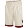 Bigdude Layered Basketball Shorts Beige/Burgundy