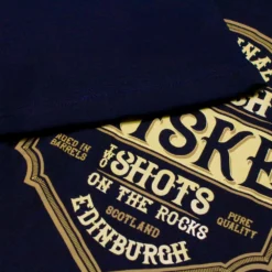 Bigdude Whiskey Print T-Shirt Navy -Big Dude Clothing Shop de6f1df1 0d0af6b6 2