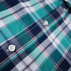 Bigdude Short Sleeve Check Shirt Sage Green -Big Dude Clothing Shop e01a5b85 29340f5d 4 2