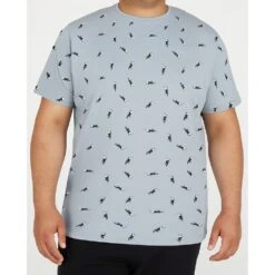 Bigdude AOP Toucan Print T-Shirt Light Blue -Big Dude Clothing Shop e02cc1a3 e45879e1 life1 bd25ts32 27 lightblue