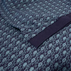 Bigdude AOP Geometric Zipped Polo Navy -Big Dude Clothing Shop e24e539d d971545c img 1349