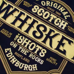 Bigdude Whiskey Print T-Shirt Navy -Big Dude Clothing Shop e36487ad 4e36d404 3