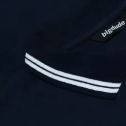 Bigdude Tipped Polo Shirt Navy 12 Bigdude Tipped Polo Shirt Navy -Big Dude Clothing Shop e5b63a4b 0bf6605e 1