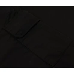 Bigdude Light Weight Elasticated Waist Cargo Shorts Black -Big Dude Clothing Shop e7654e42 img 7790