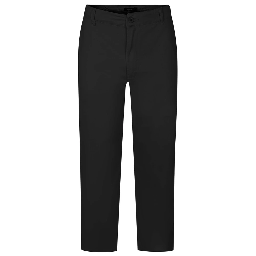 Bigdude Stretch Chino Trousers Black 1 Bigdude Stretch Chino Trousers Black