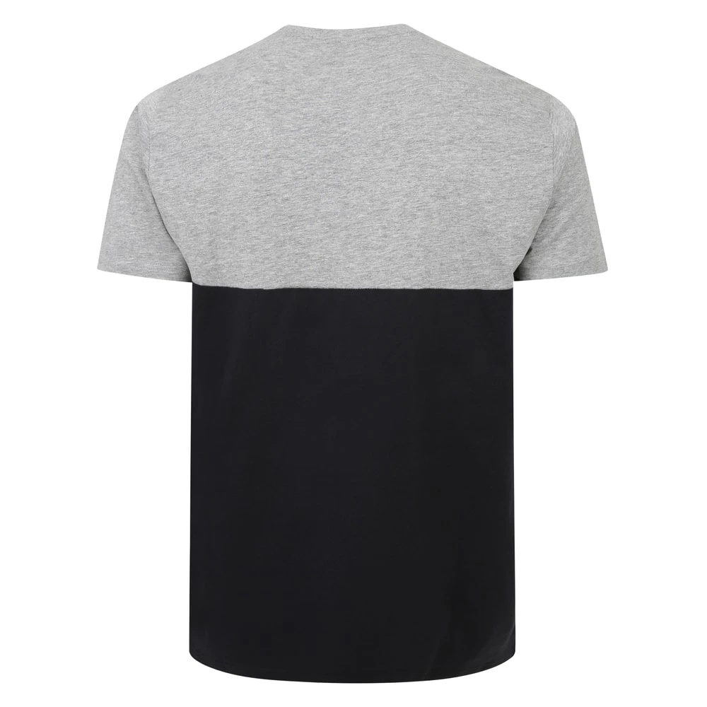 Bigdude NYC Print Cut & Sew T-Shirt Grey 2 Bigdude NYC Print Cut & Sew T-Shirt Grey - Image 2