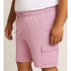 Bigdude Cargo Loopback Shorts Mauve -Big Dude Clothing Shop e97a24ba life2 us25sh12 76 mauve