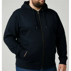 Bigdude Original Full Zip Hoody Navy -Big Dude Clothing Shop ea555624 life2 us23h04 02 navy