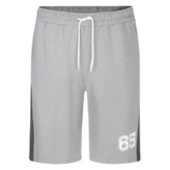 Bigdude 65 Varsity Shorts Grey/Charcoal