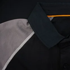 Bigdude Workwear Polo Shirt Black/Charcoal -Big Dude Clothing Shop f25023d8 img 8702