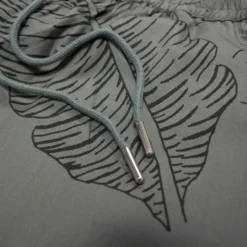 Bigdude Floral Print Cotton Shorts Khaki -Big Dude Clothing Shop f55af9b3 img 0191