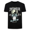 Bigdude Born To Ride Print T-Shirt Black