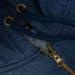 Bigdude Original Full Zip Hoody Dark Denim -Big Dude Clothing Shop fa3220ac img 8897 2