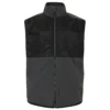 Bigdude Nylon Polar Fleece Gilet Black/Charcoal