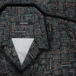 Bigdude Relaxed Collar Ethnic Short Sleeve Shirt Multi 11 Bigdude Relaxed Collar Ethnic Short Sleeve Shirt Multi -Big Dude Clothing Shop fc09ad32 929bd02c 4 2