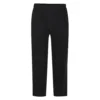Bigdude Lightweight Jersey Open Hem Joggers Black