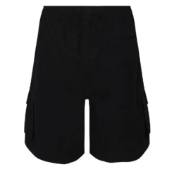 Bigdude Elasticated Waist Zip Pocket Cargo Shorts Black 10 Bigdude Elasticated Waist Zip Pocket Cargo Shorts Black -Big Dude Clothing Shop fdc81897 8faec195 bd25sh09 01 3