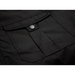 Bigdude Full Zip Parka Coat Black -Big Dude Clothing Shop fdcd125e img 0098